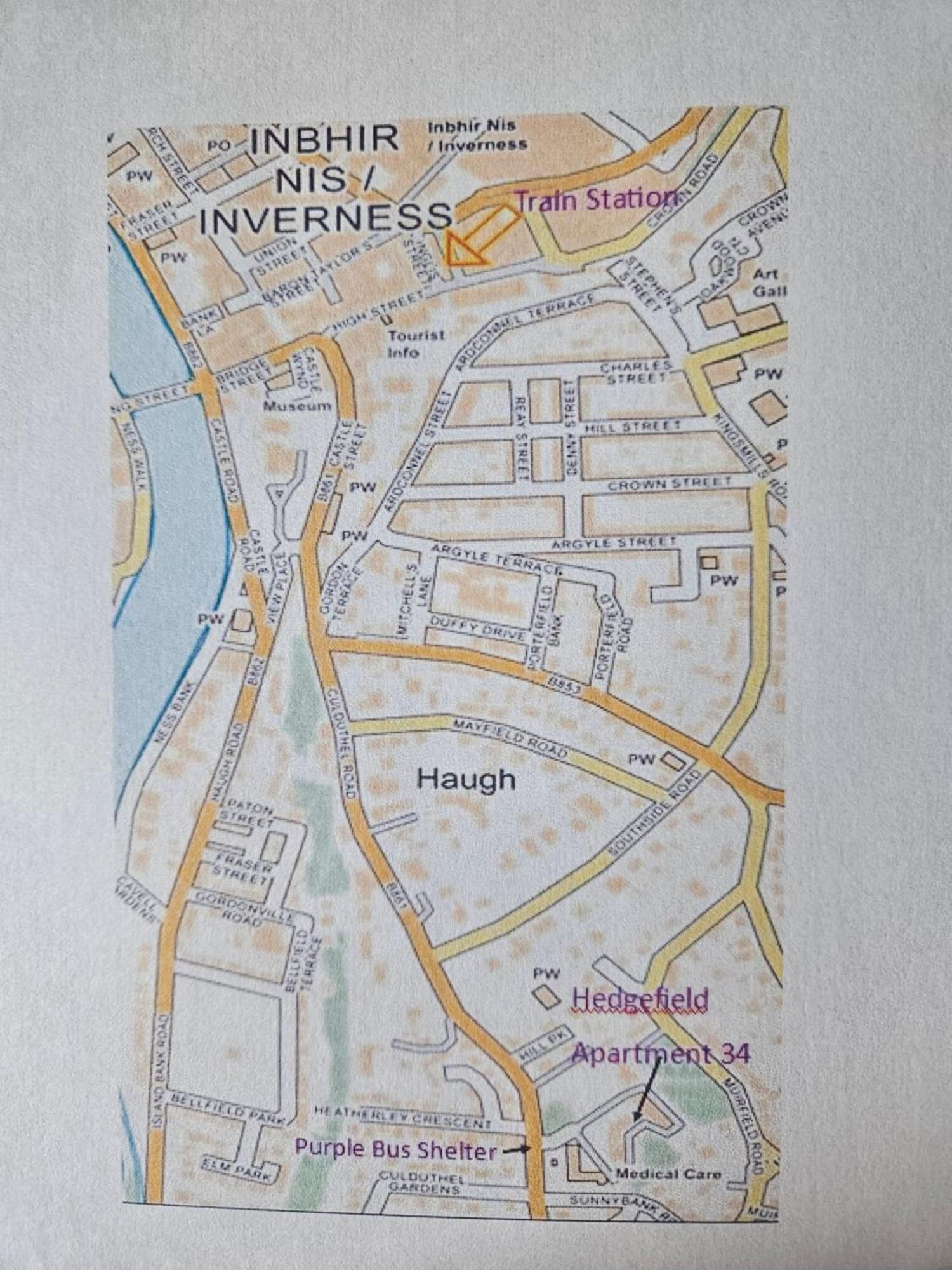 Apartmán Hedgefield House Flat 34 Inverness Exteriér fotografie